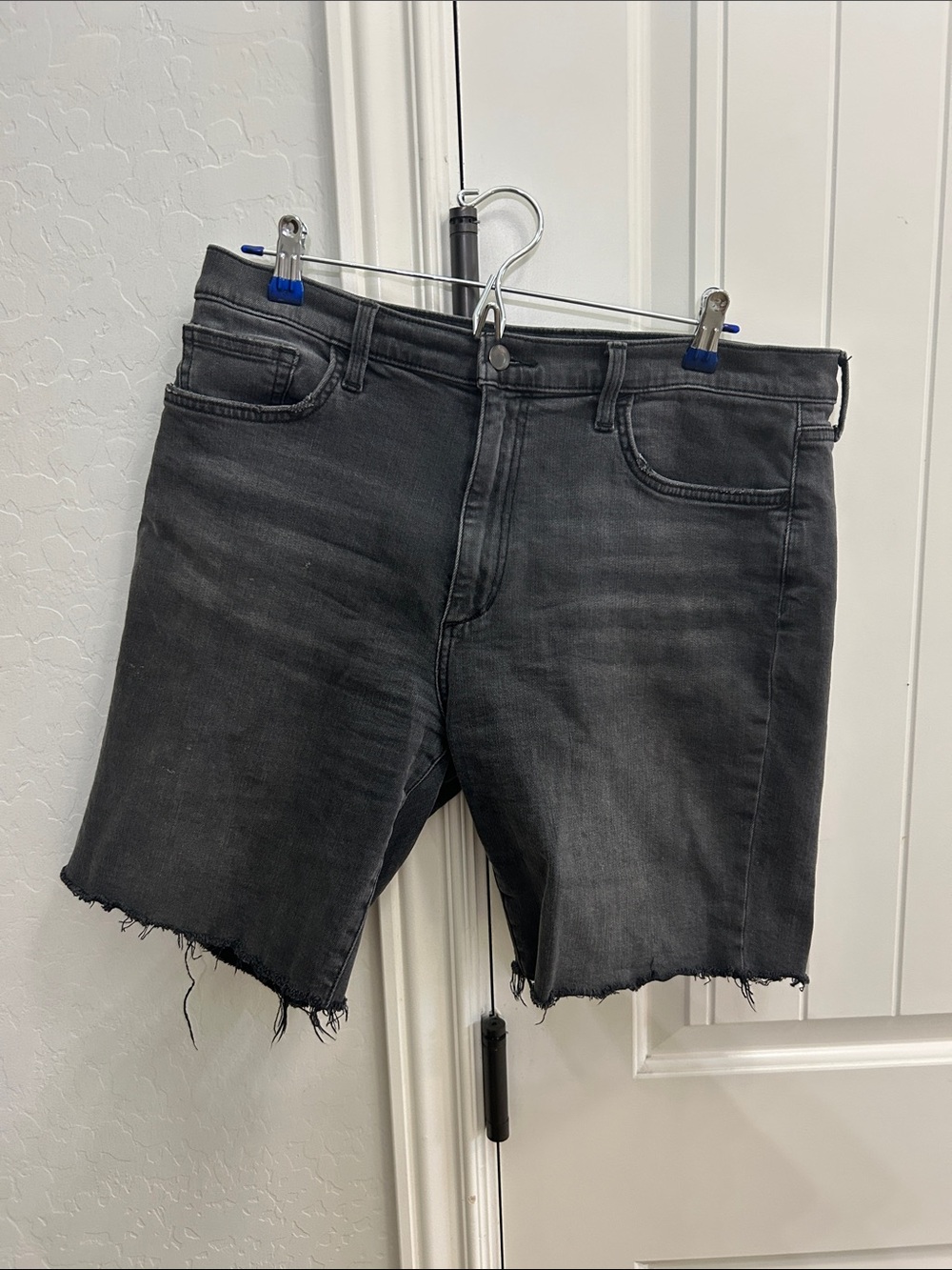 Joe”s Black Denim Cutoff Shorts